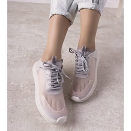 Sneakers sportive Alicante grigie trasparenti grigio 1