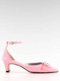 Décolleté con fibbia 39696-1 Rosa 1
