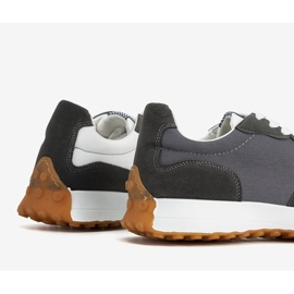 Scarpe sportive grigie da uomo sneakers Pacheco grigio 1