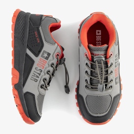 Sneakers sportive Grenier per bambini Big Star Grey nero 1
