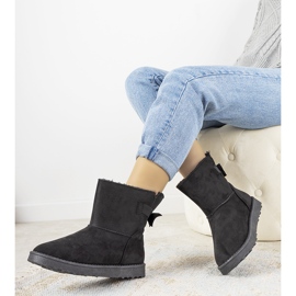 Stivali invernali neri da donna Cross Jeans Lomeli nero 2