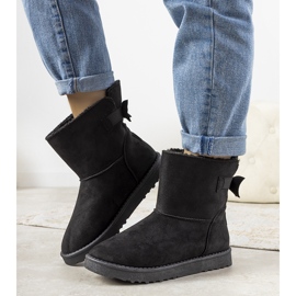 Stivali invernali neri da donna Cross Jeans Lomeli nero 1