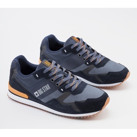 Scarpe sportive da uomo Acosta Big Star blu navy 1