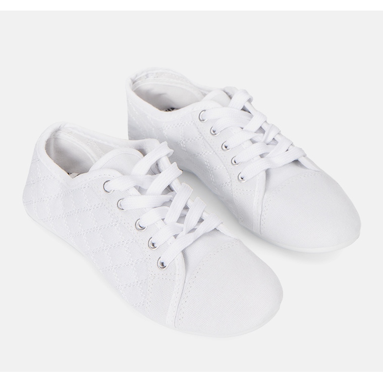 Sneakers bianche per bambini Ruby bianco 2