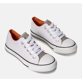Sneakers bianche per bambini Senco bianco 1