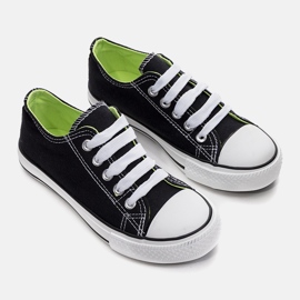 Sneakers da bambino Senco nere nero 1