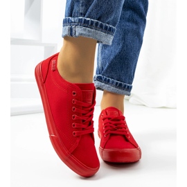 Sneakers da donna Big Star Red JJ274068 rosso 1