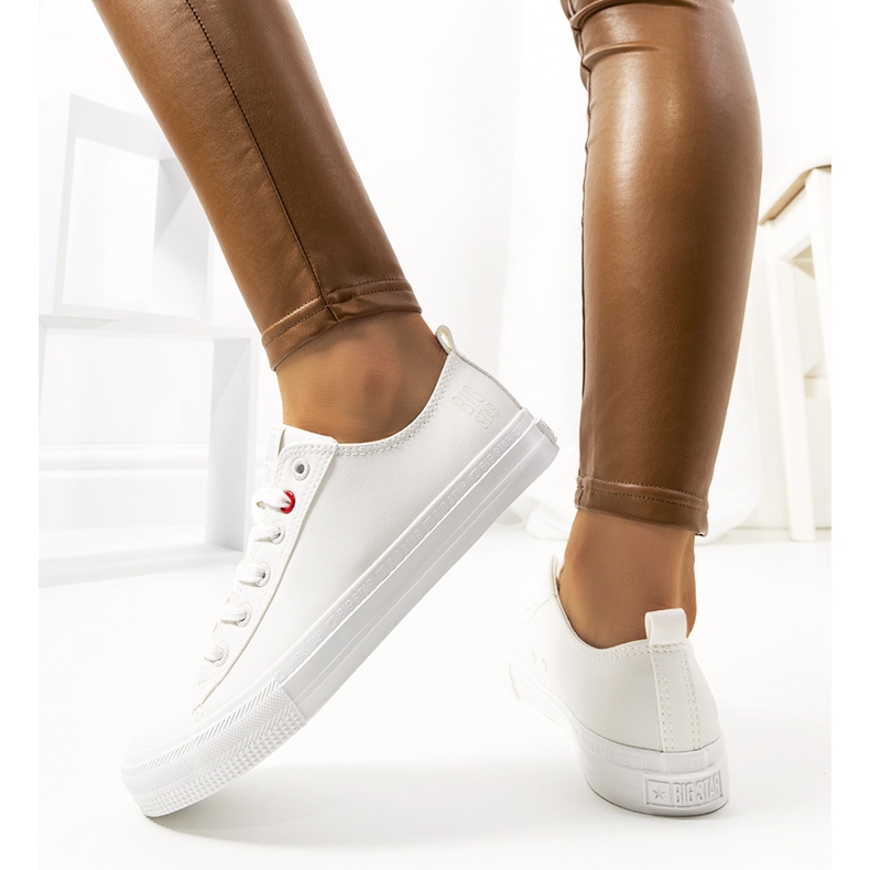 Sneakers da donna Big Star bianche JJ274007 bianco 1