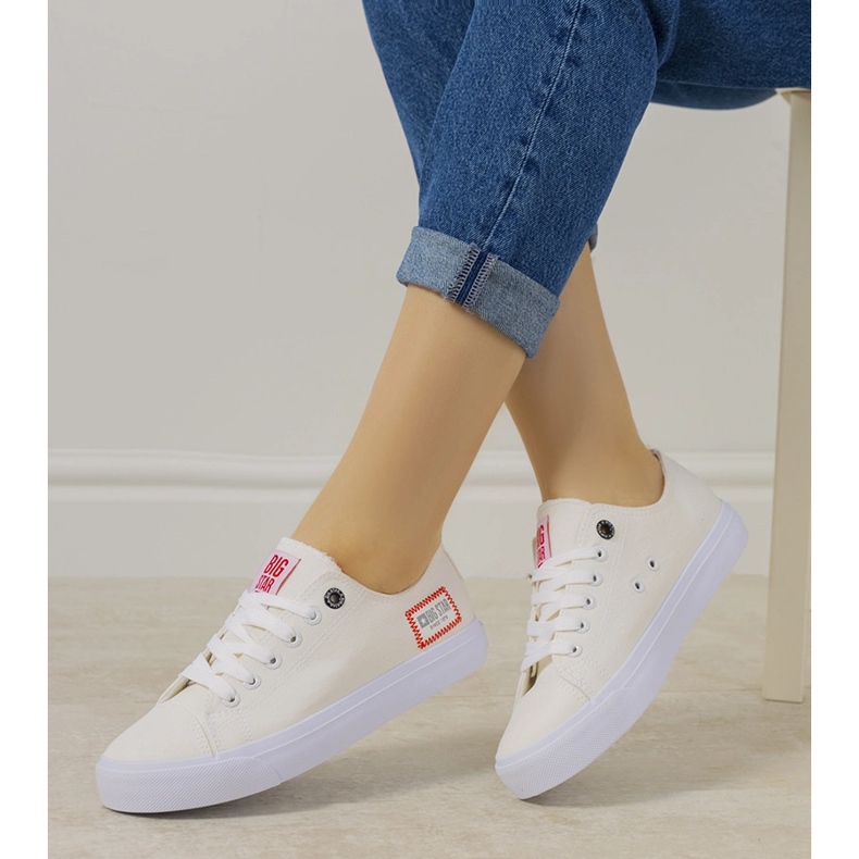 Sneakers da donna Big Star bianche HH274131 bianca 1