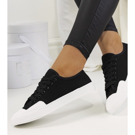 Sneakers nere da donna Rivas nero 2