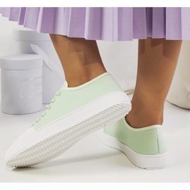 Sneakers da donna verdi di Rivas verde 1