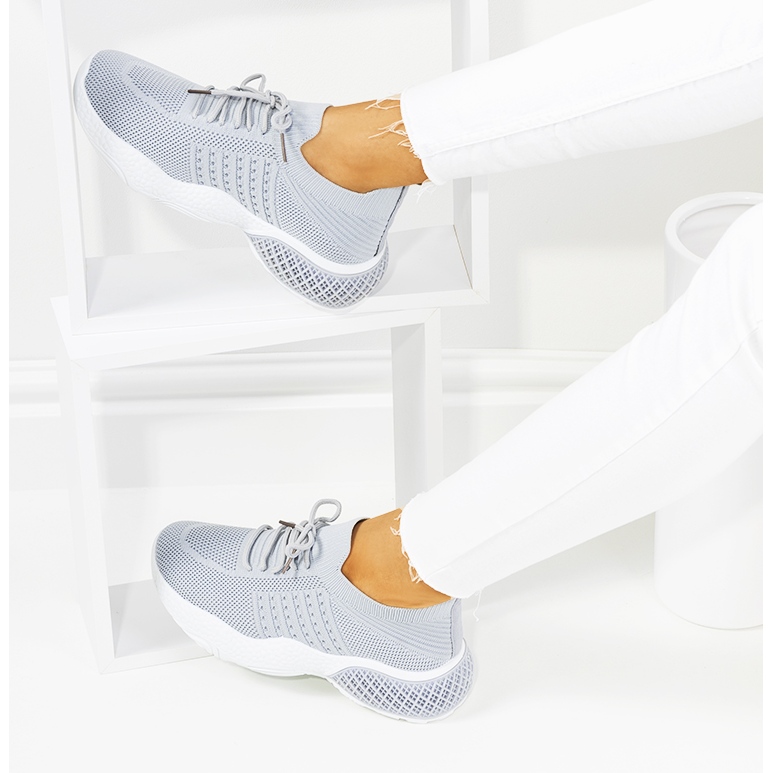 Sneaker sportive Donatil grigie grigio 1