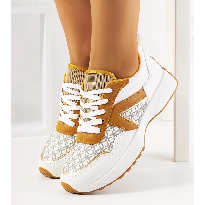Sneakers Isham bianche da donna bianca 1