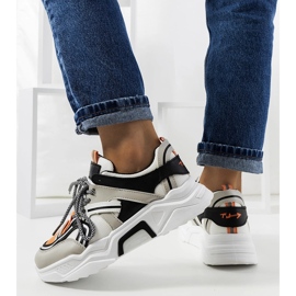 Sneakers Delois da donna grigie nero 1