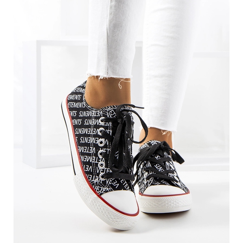 Sneakers da donna Ellis nere nero 1
