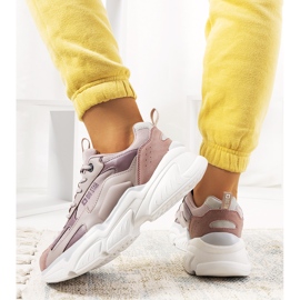 Sneakers viola Big Star HH274258 rosa 1