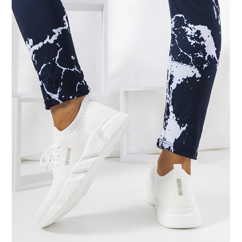 Sneakers Big Star JJ274268 bianche bianco 1