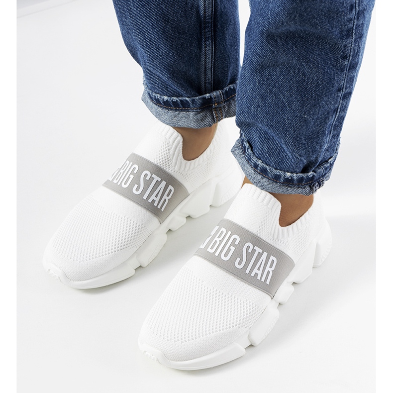 Scarpe sportive bianche Big Star JJ274297 bianco 2