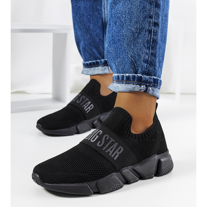 Scarpe sportive Big Star nere JJ274296 nero 1