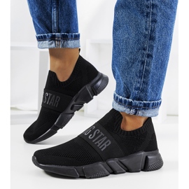 Scarpe sportive Big Star nere JJ274296 nero 2