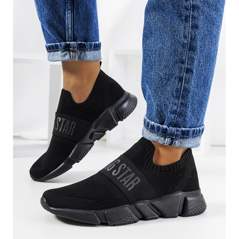 Scarpe sportive Big Star nere JJ274296 nero 2