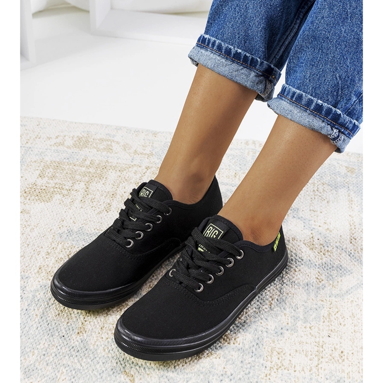 Sneakers nere da donna Big Star JJ274261 nero 1