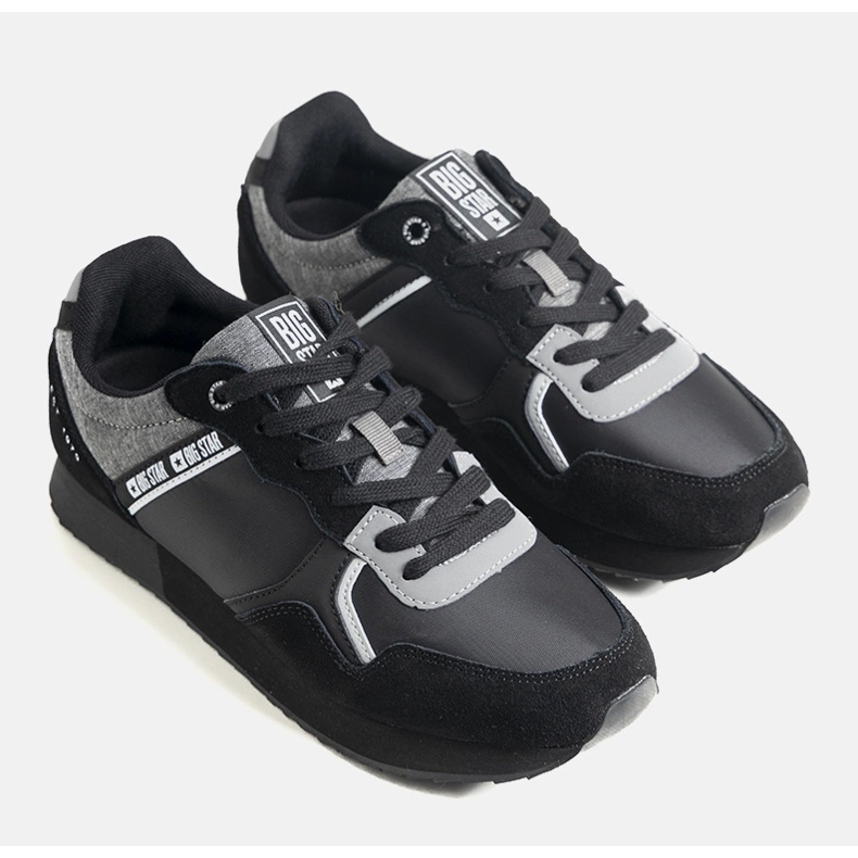 Sneakers nere da uomo Big Star JJ174145 nero 1
