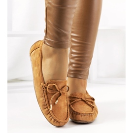 Mocassini Wilma cammello marrone 1