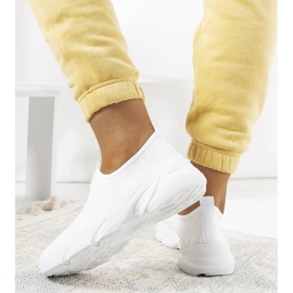 BM Le scarpe da ginnastica bianche di Aaron bianca 1