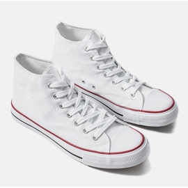 Sneakers Rood bianche alla caviglia bianco 1