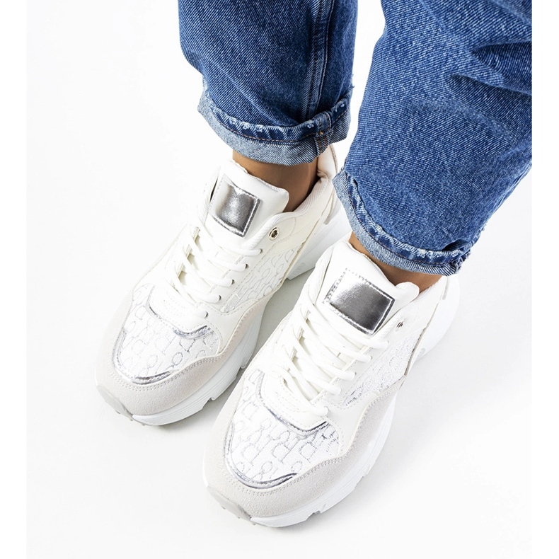 Sneakers Viale da donna bianche bianca 1