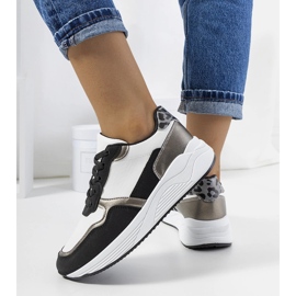 Sneakers Mazzanta nere bianca 1