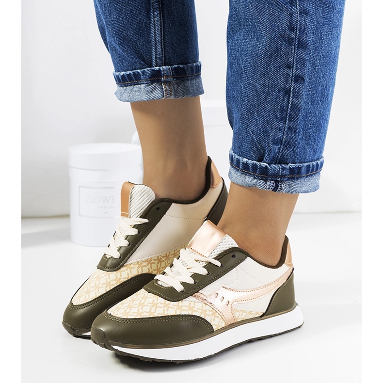 Sneakers Chiara da donna verdi verde 1
