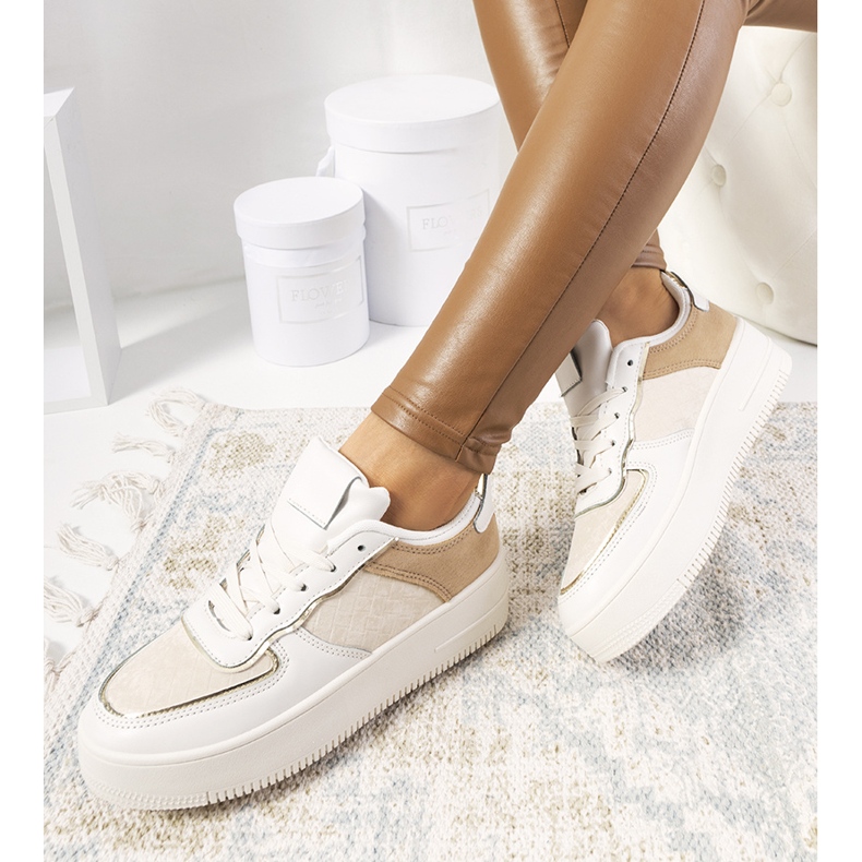 Sneakers Statela da donna beige 1