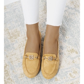 Mocassino beige con fibbia Cardoso 1