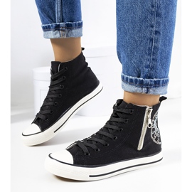 Sneakers alla caviglia Vicola nere nero 1