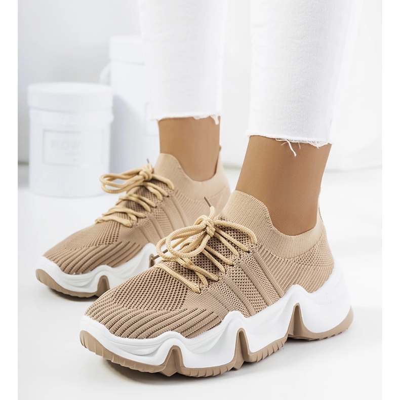 Sneakers sportive beige di Thornber 1