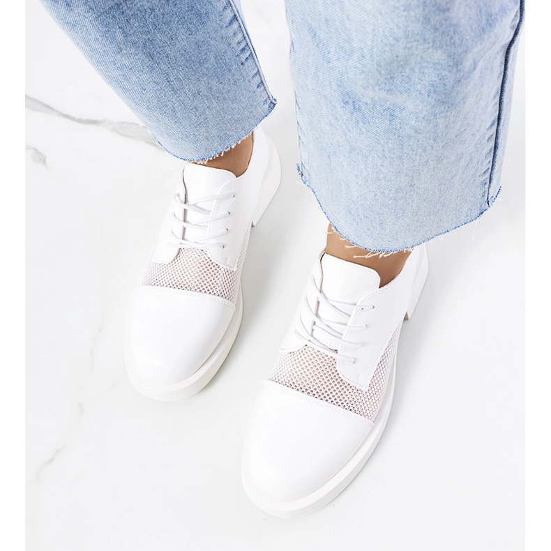 Scarpe bianche da donna Huard bianca 1