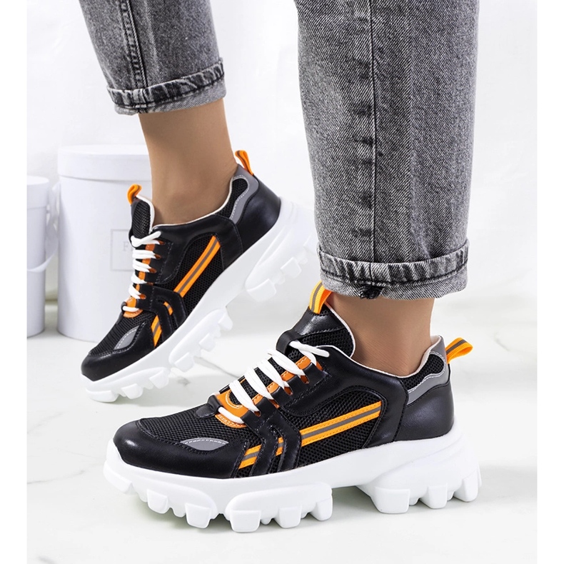 Sneakers Bernier da donna nere nero 1