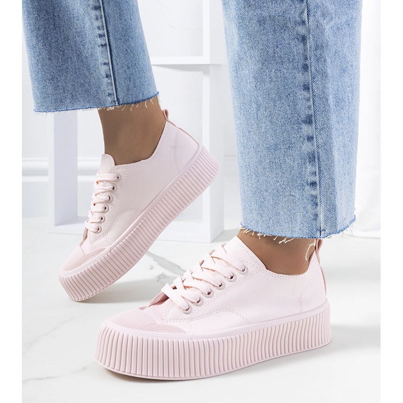 Sneakers da donna rosa Moises 1