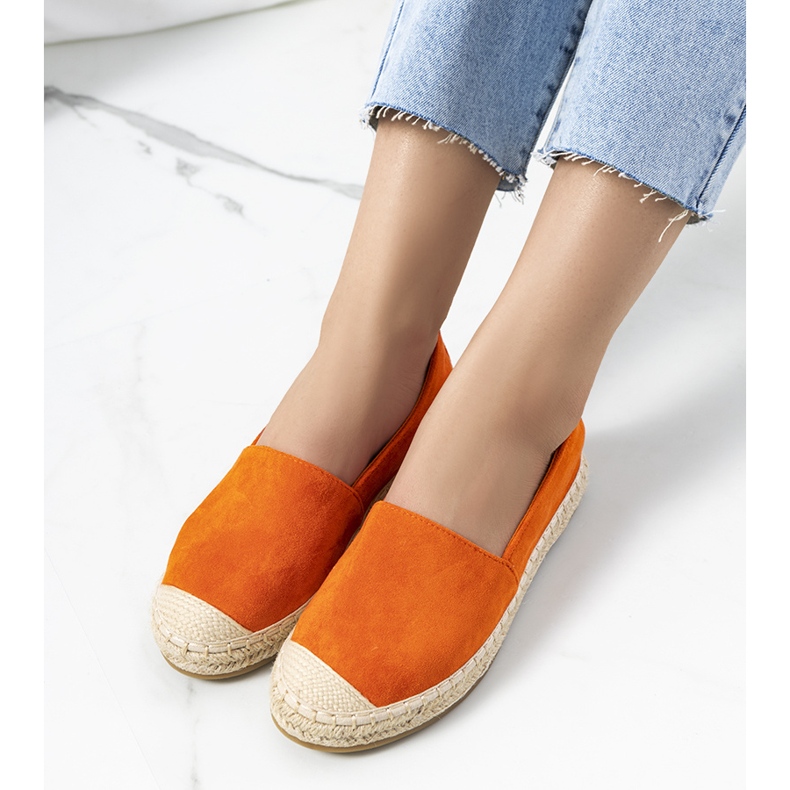 Espadrillas da donna Mathea arancioni arancia 1