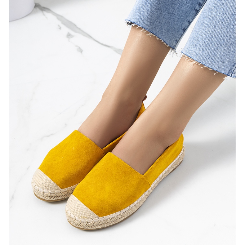 Espadrillas da donna gialle Mathea giallo 1