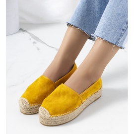Espadrillas traforate Capelle gialle giallo 1