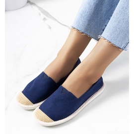 Espadrillas da donna di colore blu navy Tanner 1
