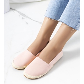 Espadrillas da donna nere di Lyndsey rosa 1
