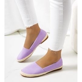 Espadrillas da donna viola di Lyndsey 1