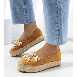 Espadrillas marroni sulla piattaforma Paffen marrone 1