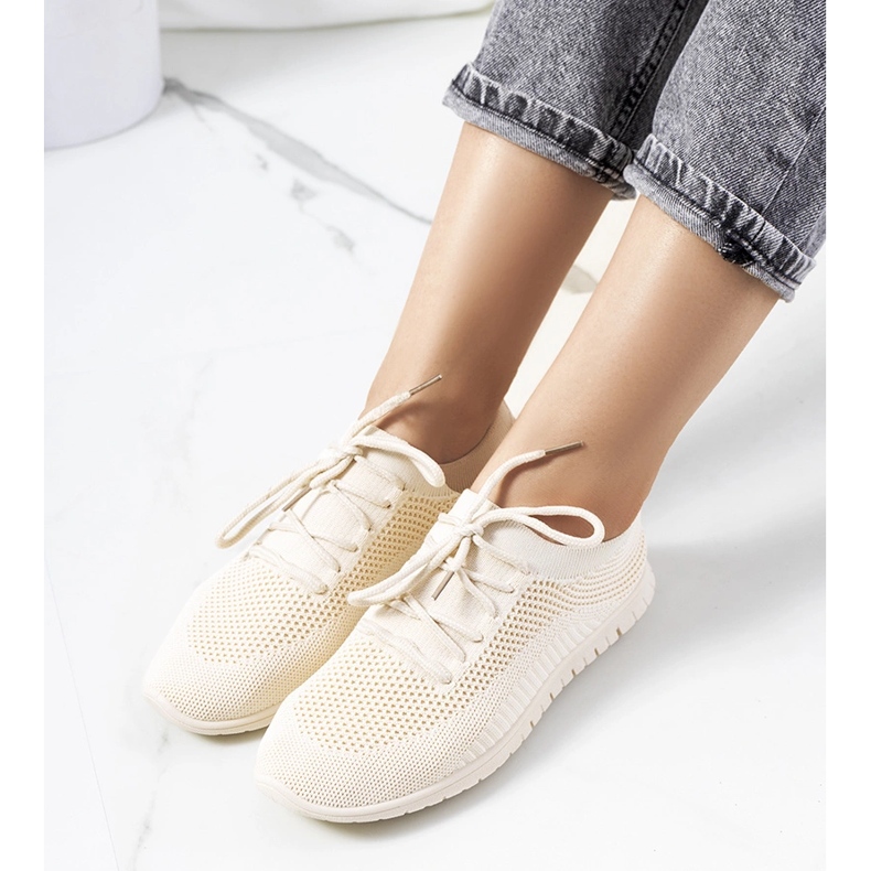 Sneakers sportive beige Bertens 1