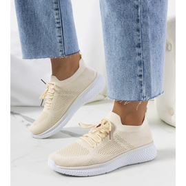 Sneakers sportive beige di Michael 1