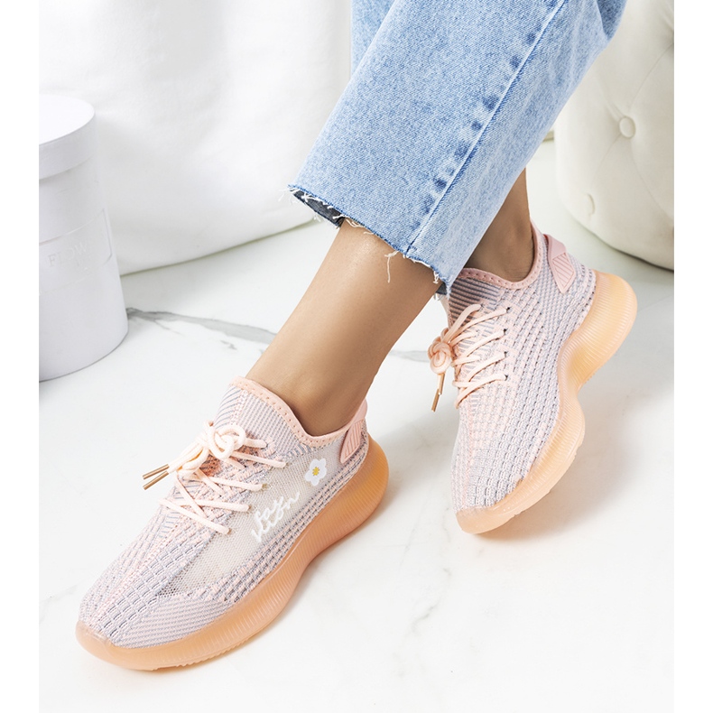 Sneakers sportive da donna rosa Molema grigio 1